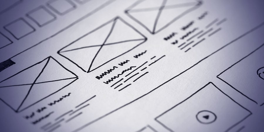 web design wireframing